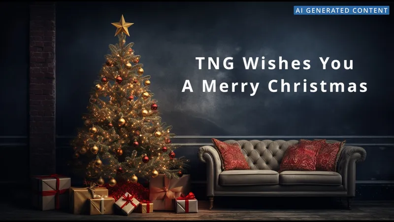 TNG wünscht frohe Weihnachten und entspannte Feiertage!